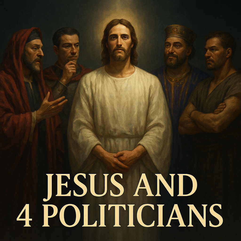 Jesus and 4 Pøliticians
